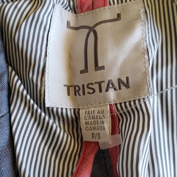 NWOT TRISTAN classy denim blazer small - Picture 5 of 6